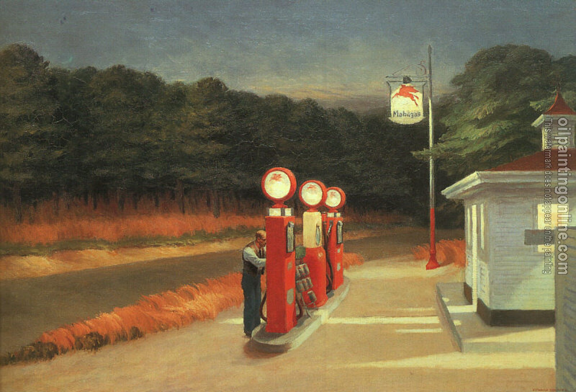 Hopper, Edward - Gas
